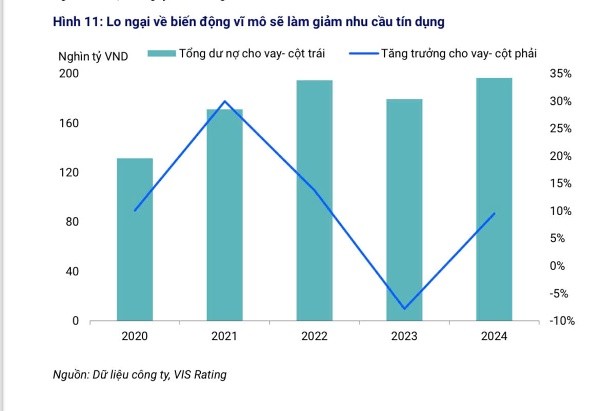 Dự báo thị trường tín dụng tiêu dùng không mấy sáng sủa do rủi ro vĩ mô.