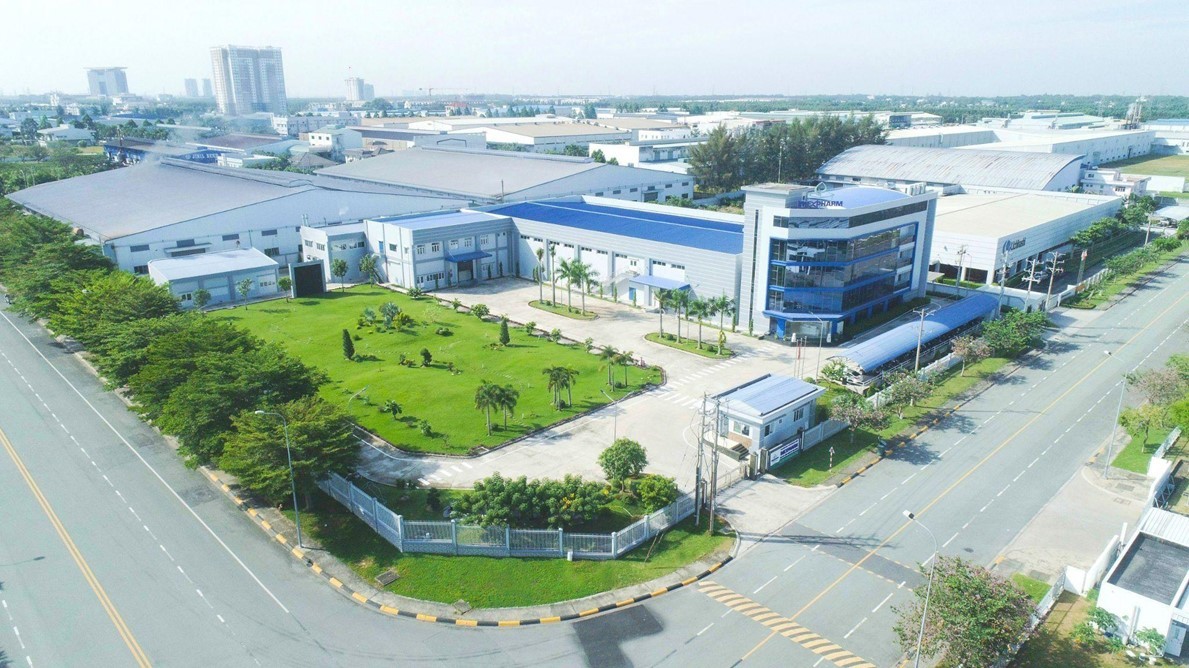 Nhà máy IMP4 được vinh danh trong sách xanh tỉnh Bình Dương. Ảnh: Imexpharm