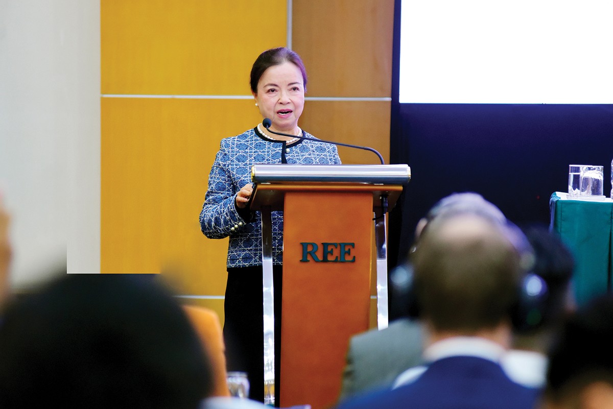 Bà Nguyễn Thị Mai Thanh, Chủ tịch Hội đồng quản trị REE