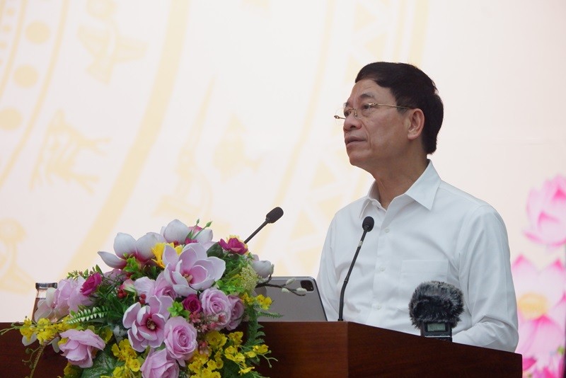 Bộ trưởng Bộ Khoa học và Công nghệ Nguyễn Mạnh Hùng dành gần 2 tiếng đồng hồ để chia sẻ về sự phát triển khoa học công nghệ, đổi mới sáng tạo của Việt Nam trong bối cảnh mới.