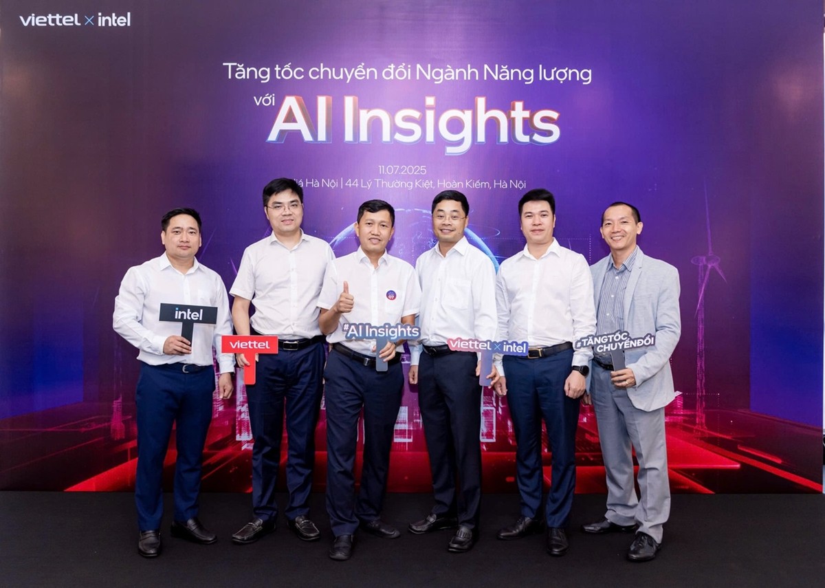 Tăng tốc chuyển đổi ngành năng lượng với AI Insights” là hội thảo do Viettel Solutions tổ chức mới đây tại Hà Nội.