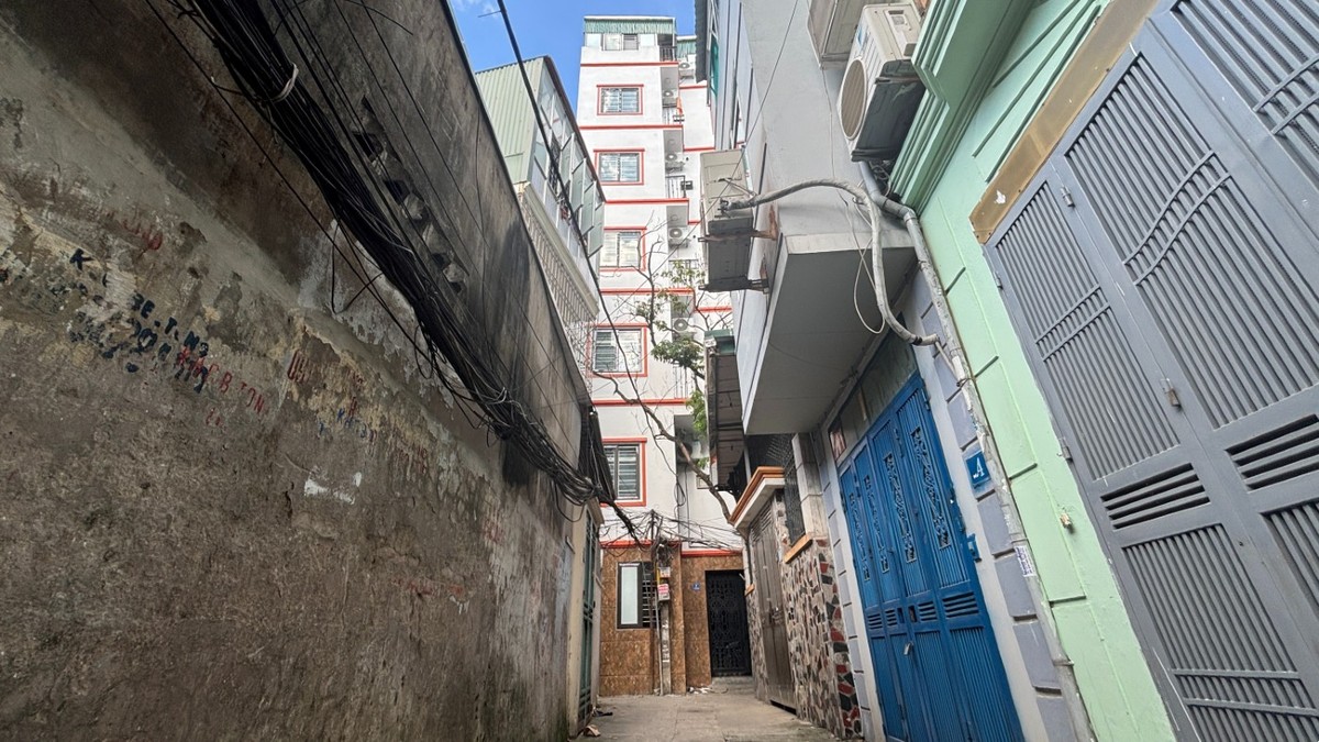 "Đặc sản" của chung cư mini là vị trí nằm sâu trong ngõ. Ảnh: Thanh Vũ