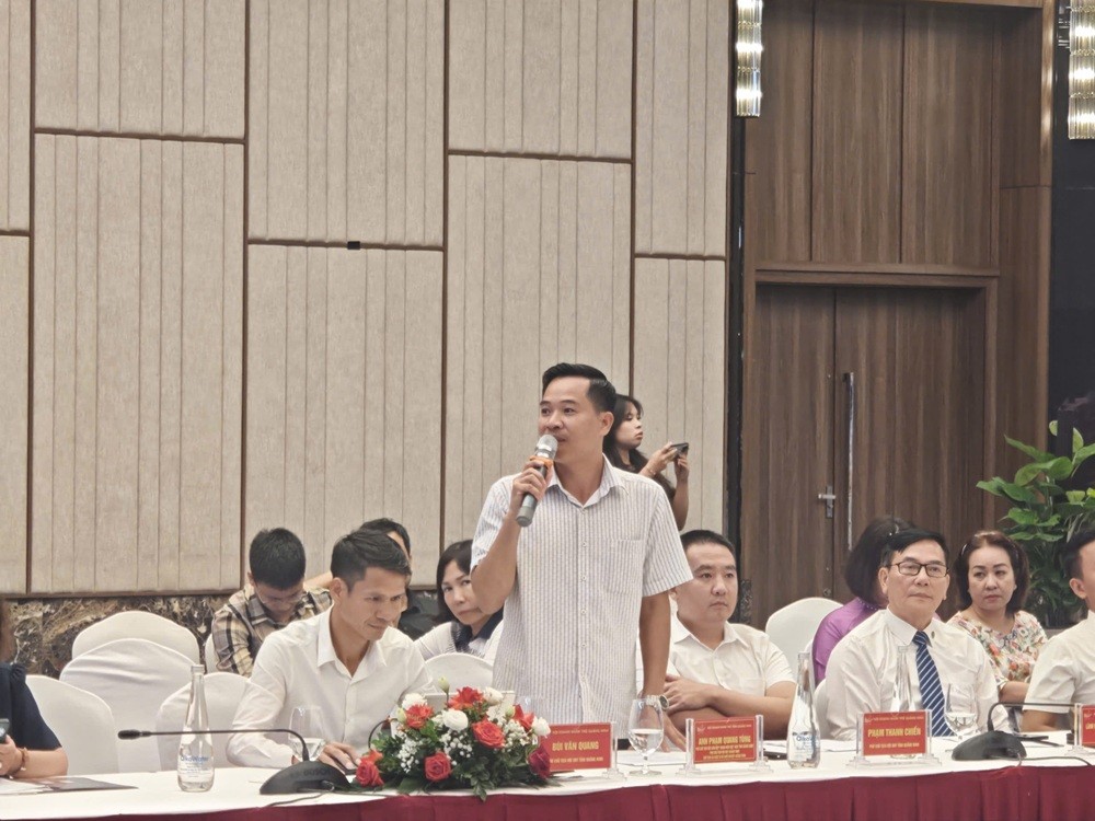 Các ý kiến, tham luận tại phiên đối thoại đã thống nhất nhận định Nghị quyết 68-NQTW đã mở ra thời cơ lớn để kinh tế tư nhân bứt phá, hiến kế các giải pháp. Ảnh: Thanh Sơn