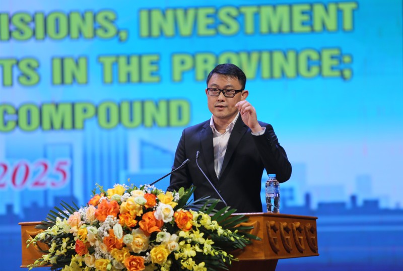 Ông Ben Ding, Tổng giám đốc Công ty TNHH SB Bắc Giang chia sẻ lý do doanh nghiệp này đầu tư mạnh mẽ vào tỉnh Bắc Ninh.