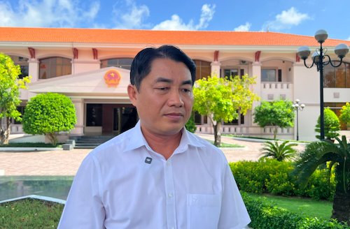 Ông Nguyễn Văn Mạnh, Phó chủ tịch Đặc khu Côn Đảo, TP. HCM.