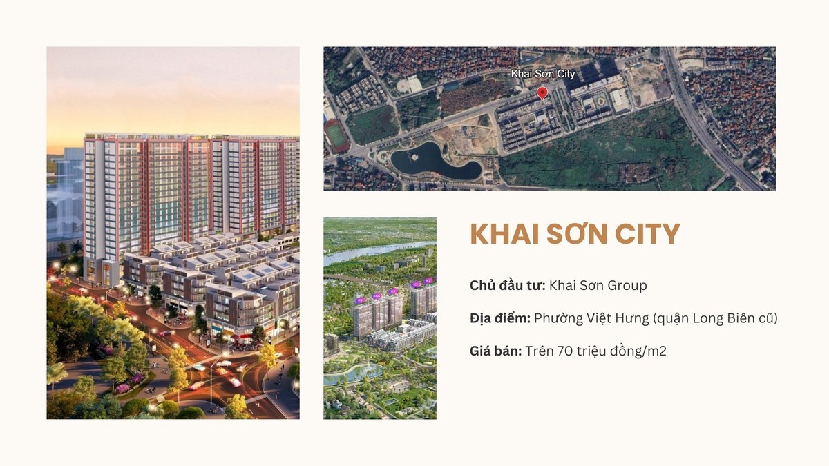 Theo quy hoạch, khu đất trống phía trước chung cư Khai Sơn City sẽ trở thành hồ điều hòa.