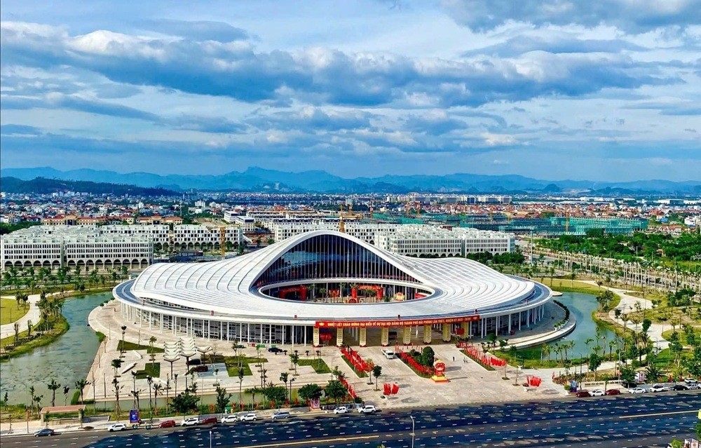 Đại hội Đảng bộ TP. Hải Phòng lần thứ I, nhiệm kỳ 2025 - 2030 được tổ chức tại Trung tâm Hội nghị và Biểu diễn thành phố. Ảnh: Hoàng Phước