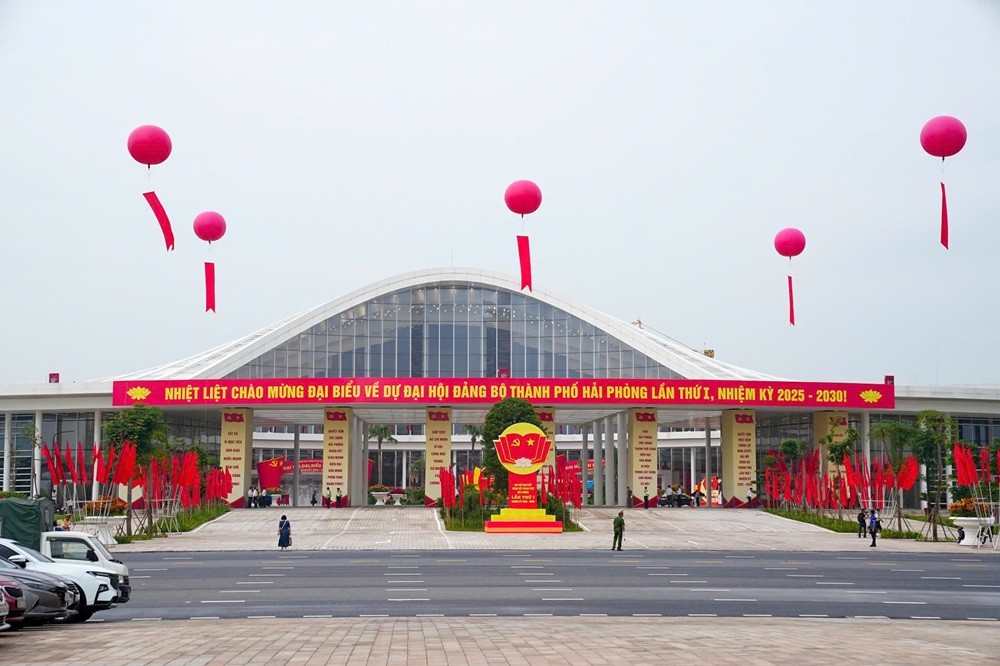 Đại hội Đảng bộ thành phố lần thứ I, nhiệm kỳ 2025 - 2030 là sự kiện chính trị trọng đại của Đảng bộ, chính quyền, quân và dân thành phố. Ảnh: Đàm Thanh
