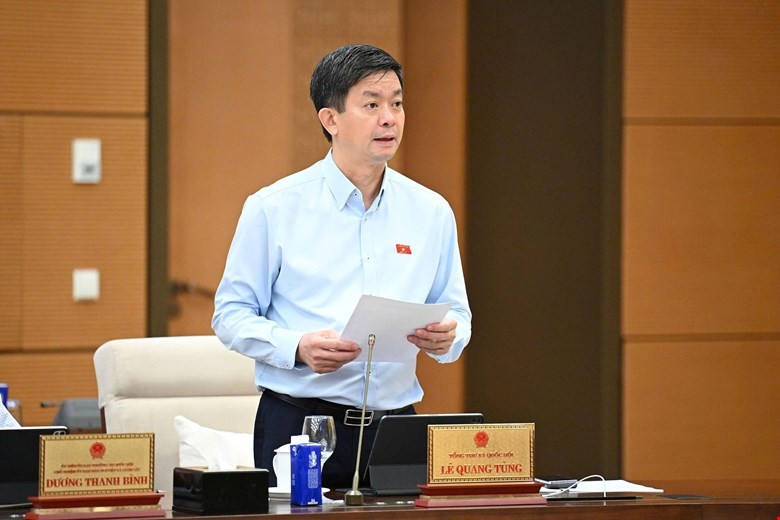 Tổng thư ký Quốc hội Lê Quang Tùng.