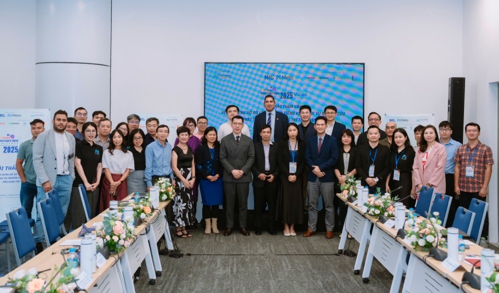 Hội thảo “Xây dựng bộ dữ liệu mở cho tiếng Việt phục vụ nghiên cứu và ứng dụng trí tuệ nhân tạo”.