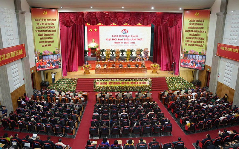 Đại hội đại biểu Đảng bộ tỉnh An Giang lần thứ I, nhiệm kỳ 2025-2030