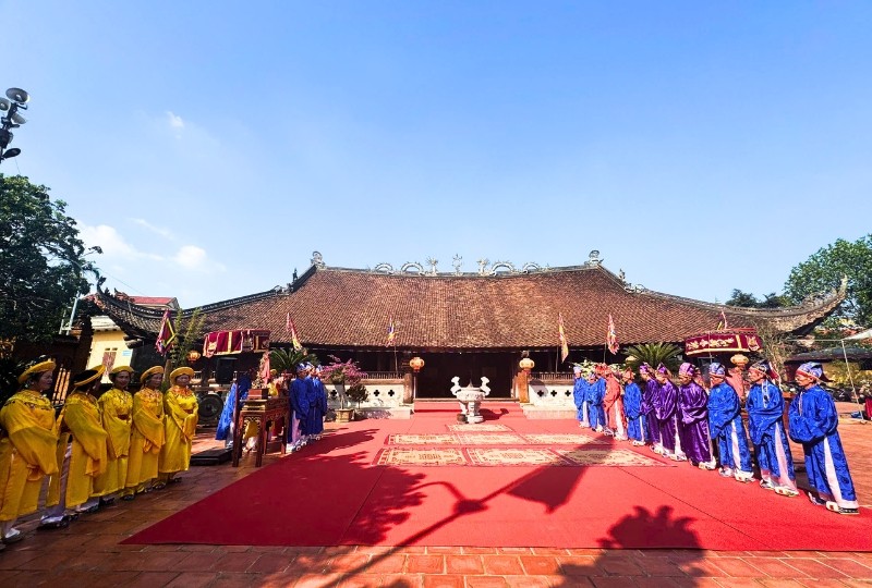 Đình Tường Phiêu là một trong những điểm đến nôit bật trong sản phẩm du lịch "Sắc hoa Tường Phiêu" vừa được công bố. Ảnh: Hồ Hạ.