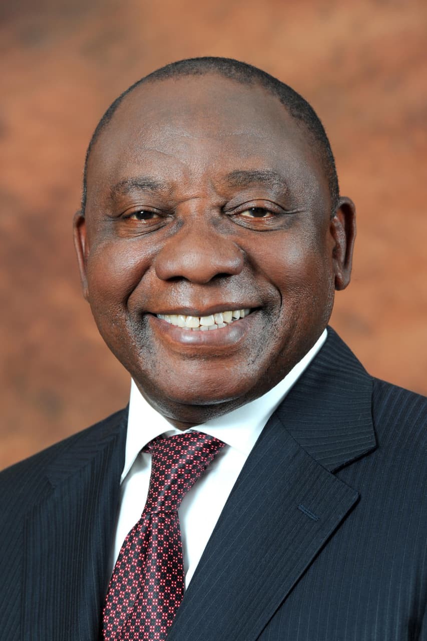 Tổng thống nước Cộng hòa Nam Phi Matamela Cyril Ramaphosa. Tổng thống nước Cộng hòa Nam Phi Matamela Cyril Ramaphosa.