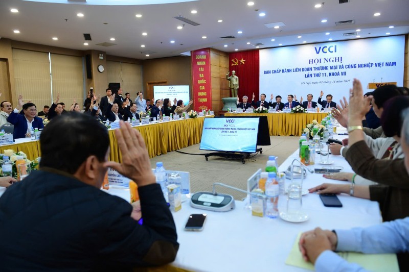 Hội nghị Ban Chấp hành VCCI lần thứ 11, khóa VII nhiệm kỳ 2021 - 2026