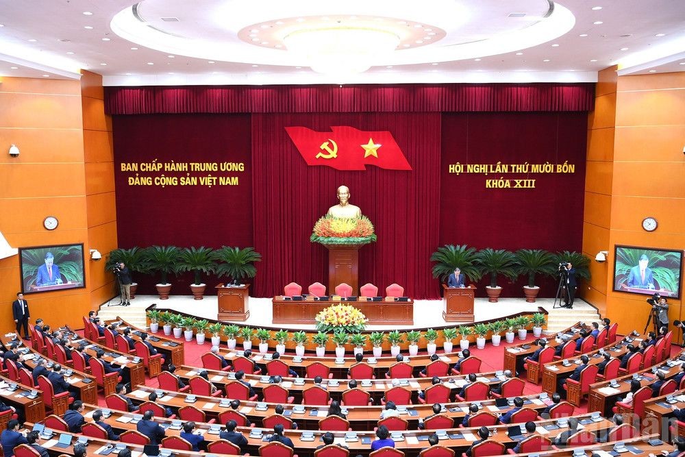 Toàn cảnh hội nghị.