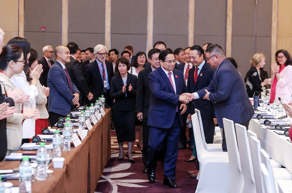 Thủ tướng Chính phủ Phạm Minh Chính tham dự Diễn đàn.