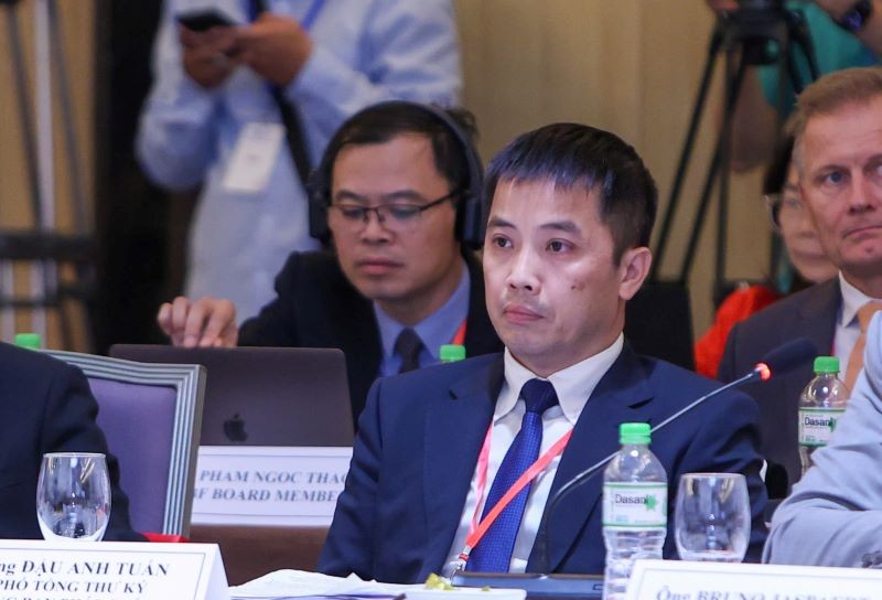 Ông Đậu Anh Tuấn, Phó tổng thư ký Liên đoàn Thương mại và Công nghiệp Việt Nam (VCCI). Ảnh: Đức Thanh