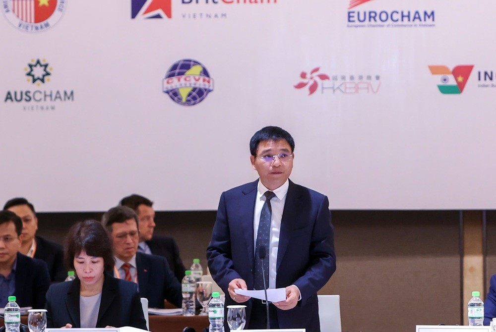 Bộ trưởng Nguyễn Văn Thắng phát biểu khai mạc Diễn đàn.