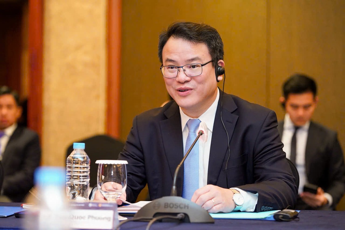 Thứ trưởng Trần Quốc Phương phát biểu tại Kỳ họp.