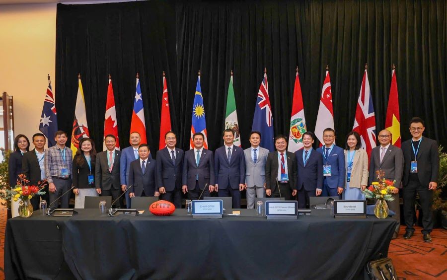 Bộ trưởng Nguyễn Hồng Diên và đoàn công tác Bộ Công thương tham gia phiên họp Hội đồng CPTPP lần thứ 9 tại Australia.