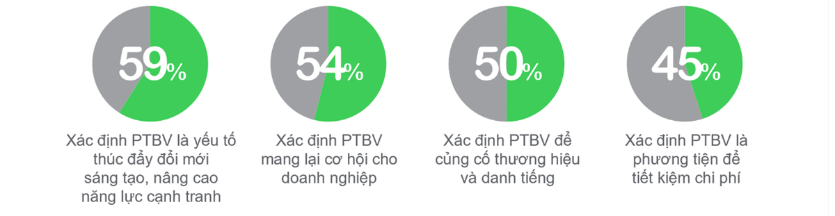 Các lãnh đạo doanh nghiệp Việt Nam ngày càng ý thức về tầm quan trọng của phát triển bền vững
