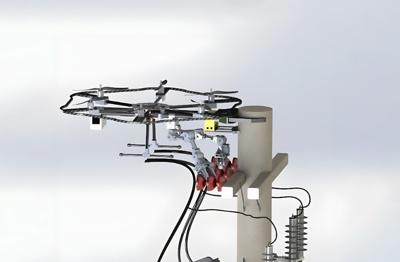 Aerial Robot - Cánh tay robot gắn vào UAV được tạo ra từ tổ hợp công nghệ Robotics và UAV. Aerial Robot - Cánh tay robot gắn vào UAV được tạo ra từ tổ hợp công nghệ Robotics và UAV.