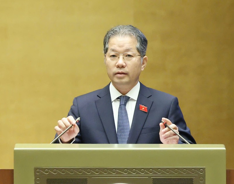 Chánh án TAND Tối cao Nguyễn Văn Quảng - Ảnh: Duy Linh.