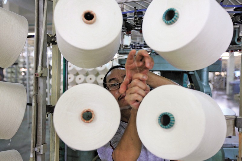 Dệt may thuộc nhóm động lực tăng trưởng cũ đang cần làm mới. Ảnh: Đức Thanh