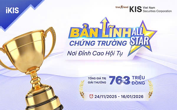 Bản lĩnh Chứng trường – All Star với tổng giá trị giải thưởng lên tới 763 triệu đồng.