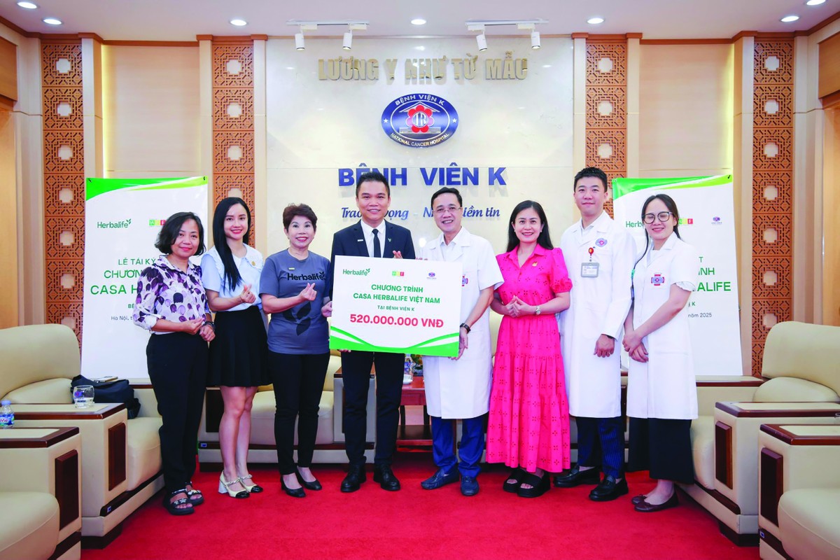 Herbalife Việt Nam tái ký kết thỏa thuận tài trợ Chương trình Casa Herbalife trị giá 520 triệu đồng tại Bệnh Viện K, Hà Nội Herbalife Việt Nam tái ký kết thỏa thuận tài trợ Chương trình Casa Herbalife trị giá 520 triệu đồng tại Bệnh Viện K, Hà Nội