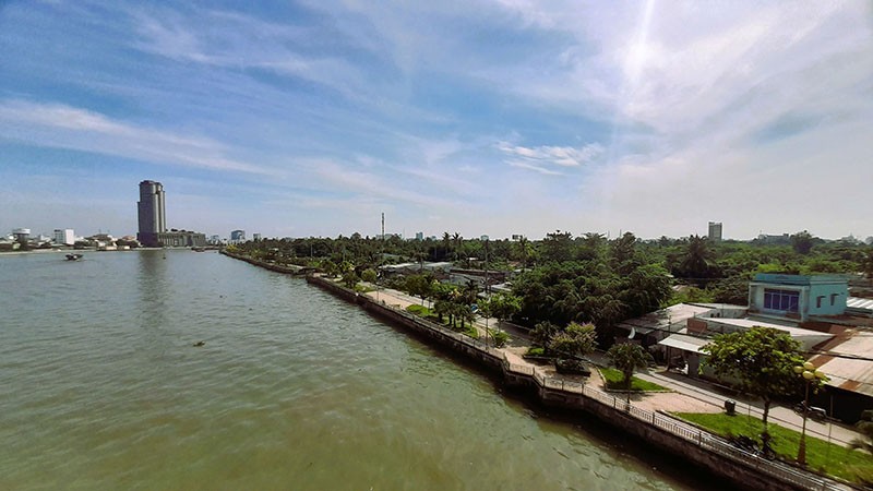 Khu hành chính tập trung mới của TP. Cần Thơ được quy hoạch phía Bắc và phía Tây giáp sông Cần Thơ (đoạn giữa cầu Quang Trung và cầu Hưng Lợi).