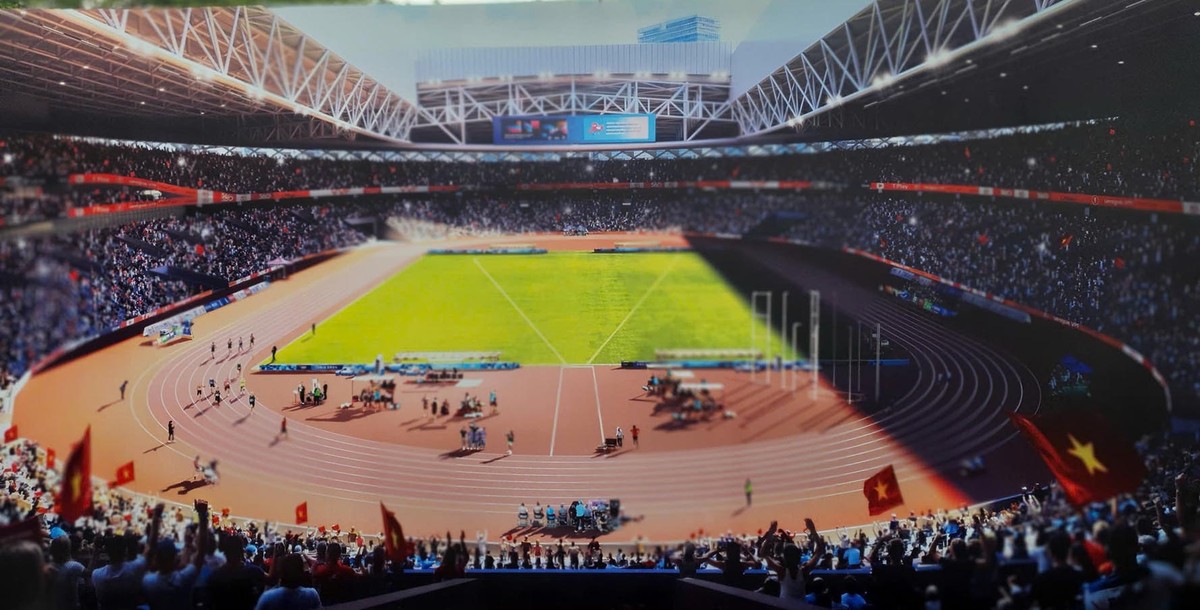 Trong đó, khu văn hóa - thể dục thể thao gồm các công trình hạng mục như sân vận động, nhà thi đấu, trung tâm thể thao dưới nước, trung tâm quần vợt, khu thể thao bóng đá, trung tâm thể thao đa năng.