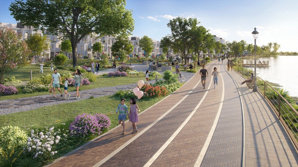 Công viên ven sông Hà Thanh dài 2 km thuộc đô thị Quy Nhơn Iconic