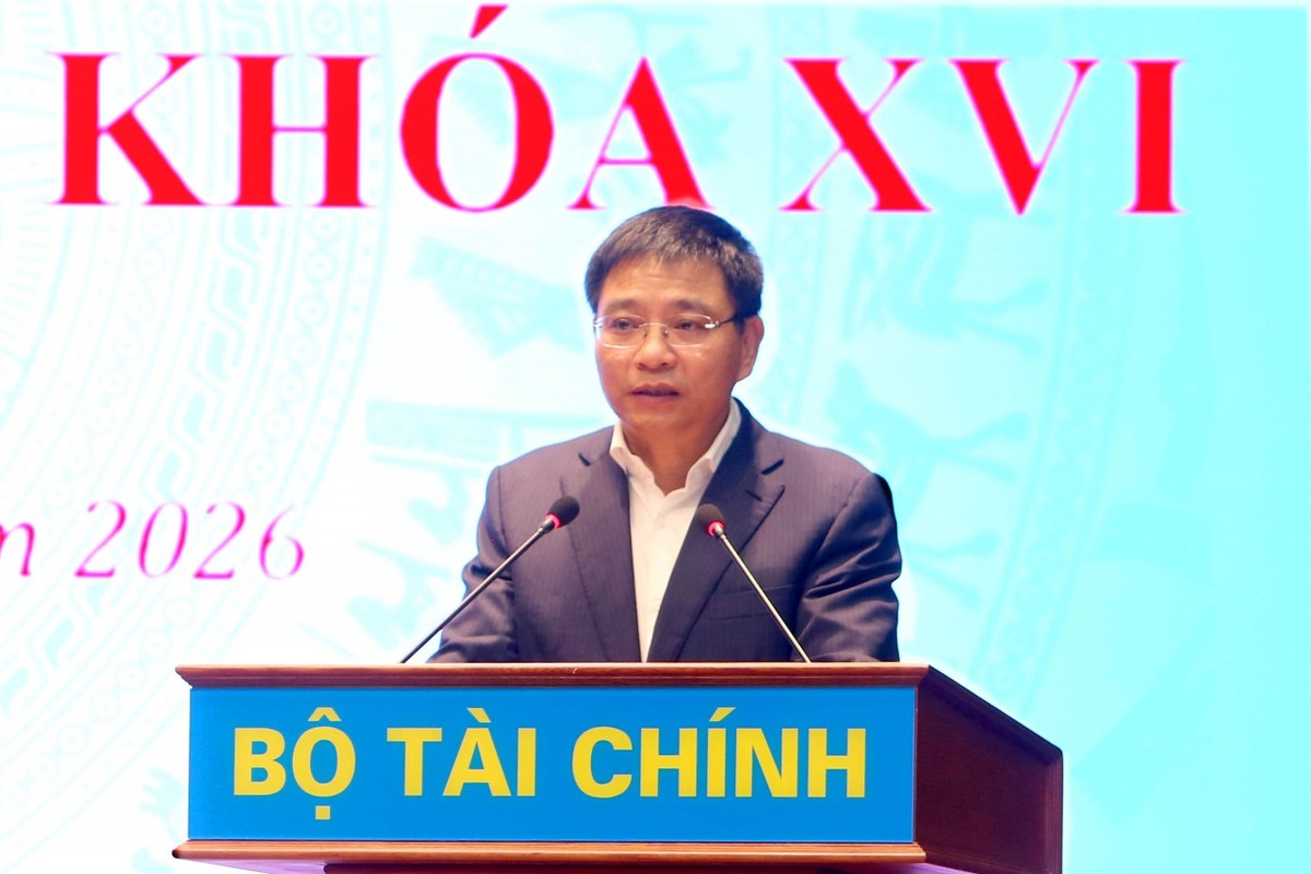 Bộ trưởng Nguyễn Văn Thắng phát biểu ý kiến. Ảnh: Đức Minh.