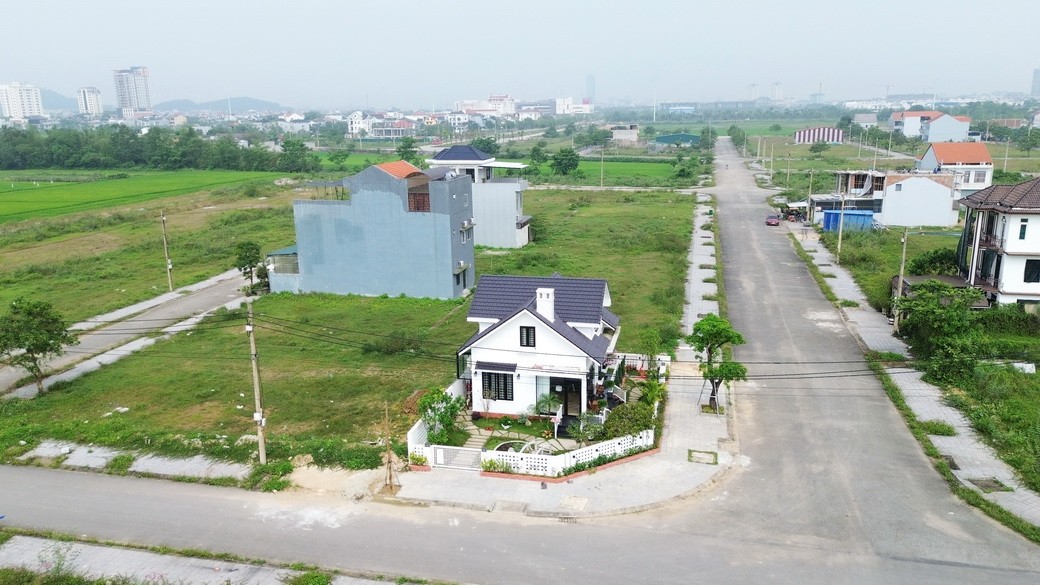 Đô thị mới An Vân Dương hiện là nơi tập trung nhiều dự án bất động sản nhất tại TP. Huế. Ảnh: Ngọc Tân