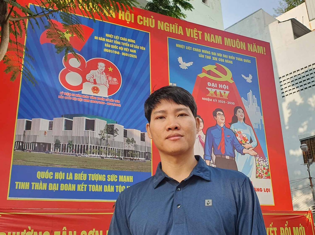 Ông Nguyễn Thanh Long, tiểu thương phường Tân Sơn Hòa, TP.HCM.