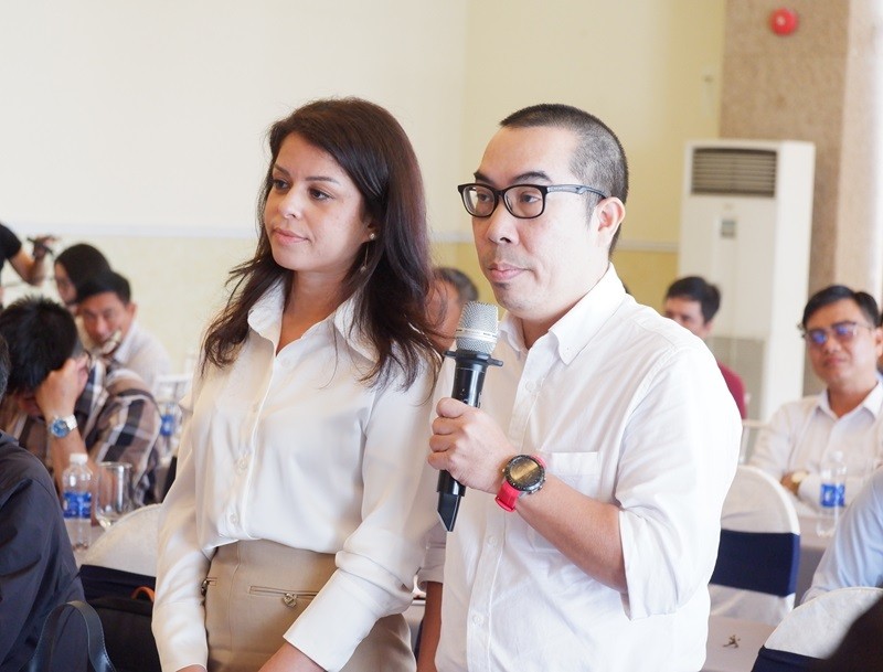 Đại diện Tập đoàn Syre Impact mong muốn tỉnh Gia Lai cung cấp thông tin các dự án năng lượng tái tạo đang triển khai để tham gia triển khai.