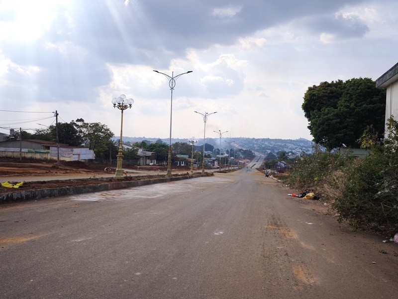 Dự án Đường Nguyễn Văn Linh qua phường Diên Hồng và Hội Phú sắp hoàn thành, góp phần thay đổi bộ mặt đô thị khu vực Pleiku.