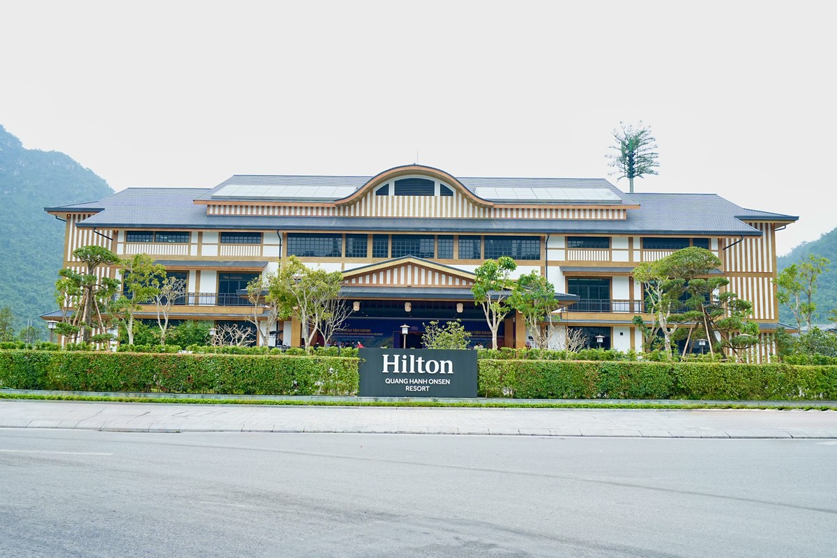 Hilton Quang Hanh Onsen Resort với tiêu chuẩn dịch vụ toàn cầu khắt khe