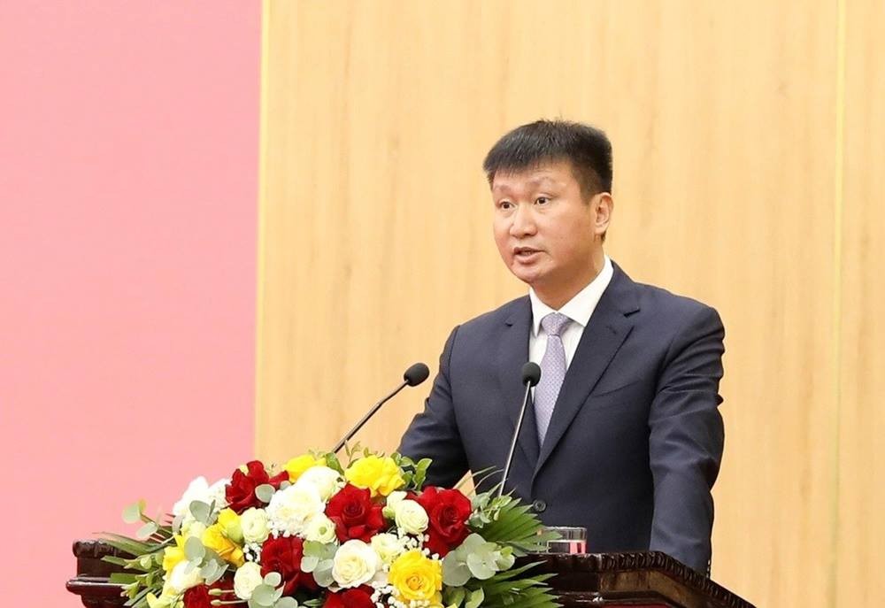 Ông Trần Huy Tuấn được bầu giữ chức vụ Bí thư Tỉnh ủy Ninh Bình, nhiệm kỳ 2025-2030. Ảnh: Thái Bá