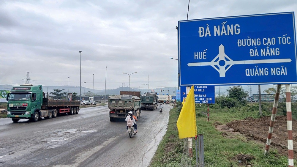 Nút giao Quốc lộ 14B với cao tốc Đà Nẵng - Quảng Ngãi là nằm trong 11 dự án được phép kéo dài thời gian giải ngân.