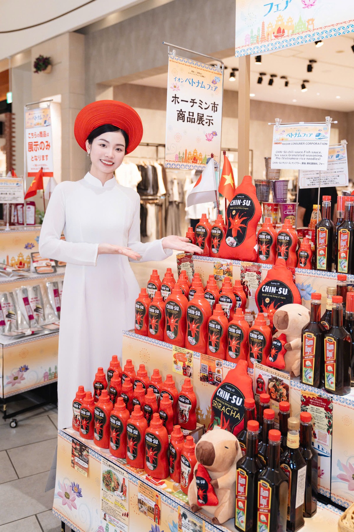 Các sản phẩm CHIN-SU tại thị trường quốc tế