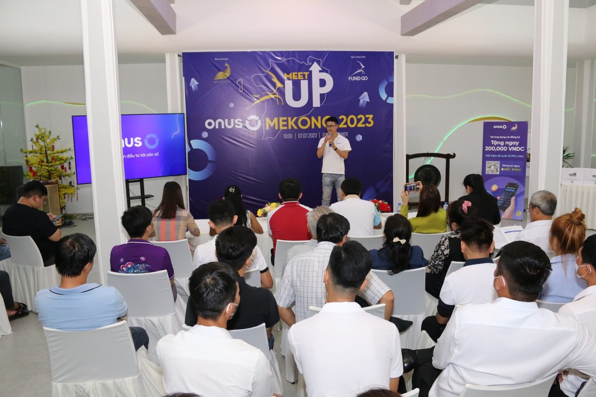 Một sự kiện kết nối các người dùng và đối tác của ONUS trong khu vực Đồng bằng sông Cửu Long Một sự kiện kết nối các người dùng và đối tác của ONUS trong khu vực Đồng bằng sông Cửu Long
