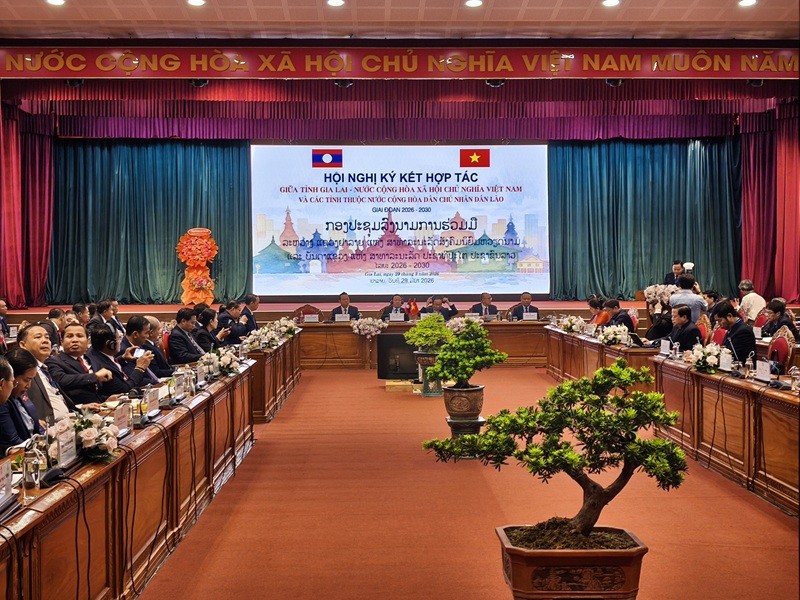 Quang cảnh hội nghị ký kết bản ghi nhớ.