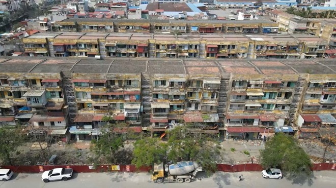 11 tòa chung cư cũ Vạn Mỹ đã được tháo dỡ để xây dựng hạ tầng và chỉnh trang đô thị ở Hải Phòng 11 tòa chung cư cũ Vạn Mỹ đã được tháo dỡ để xây dựng hạ tầng và chỉnh trang đô thị ở Hải Phòng