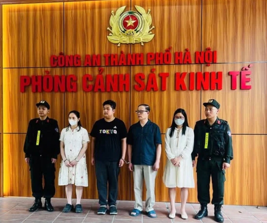 Các bị can bị khởi tố với cáo buộc gây thiệt hại 150 tỷ đồng tiền thuế. Ảnh: CAHN