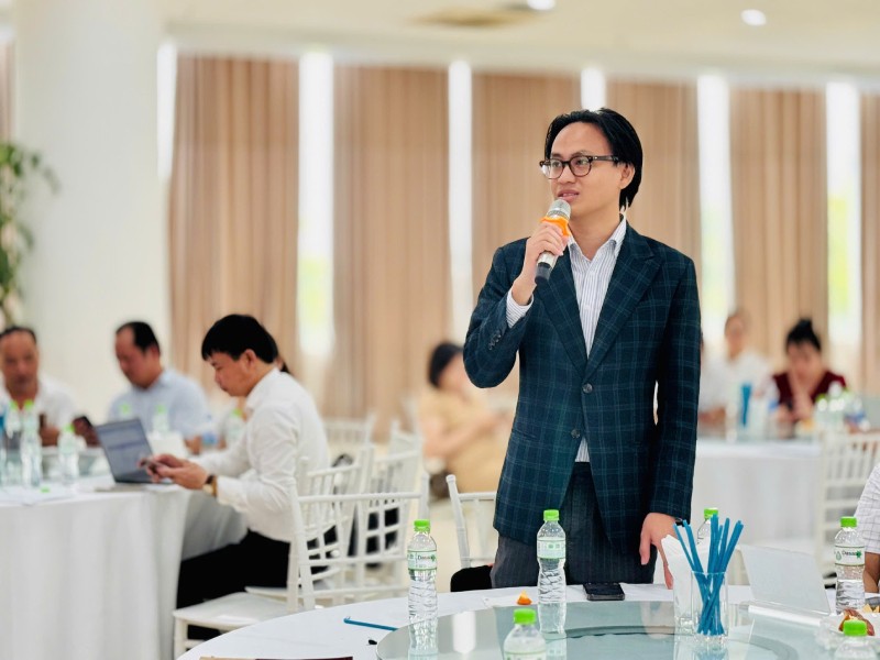 Ông Đặng Duy Trung Hiếu, Phó Chủ tịch Hiệp hội Du lịch Hà Nội gợi mở hướng phát triển giúp xã Quốc Oai hút khách bốn mùa. Ông Đặng Duy Trung Hiếu, Phó Chủ tịch Hiệp hội Du lịch Hà Nội gợi mở hướng phát triển giúp xã Quốc Oai hút khách bốn mùa.