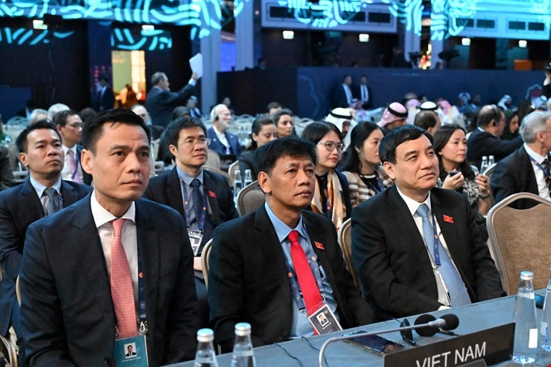 Các đại biểu cấp cao của Việt Nam tại Phiên thảo luận chung.