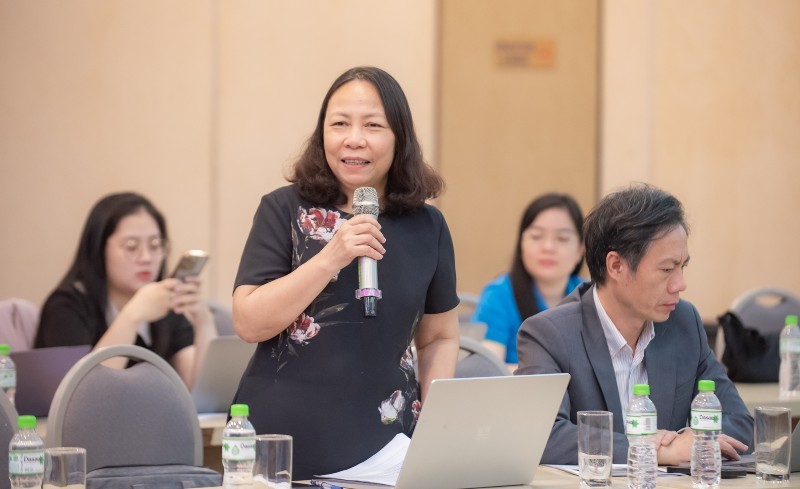 Bà Duyên Hải, Phó chủ tịch, Tổng thư ký Hội Tư vấn thuế Việt Nam.