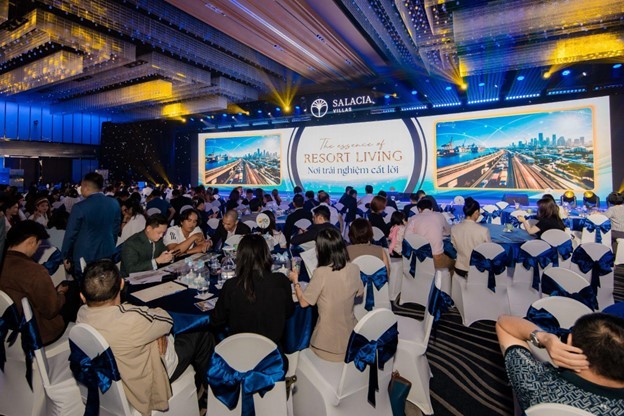 Sự kiện mở bán đợt 1 dự án Salacia Villas vừa qua mang về doanh số pre-sales 800 tỷ đồng
